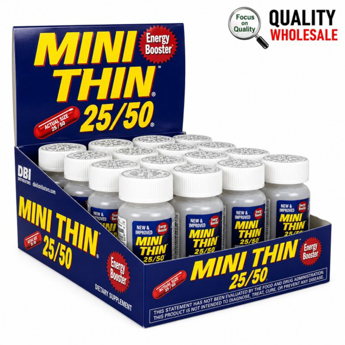 Picture of Mini Thin 25-50 EF Bottle 12ct