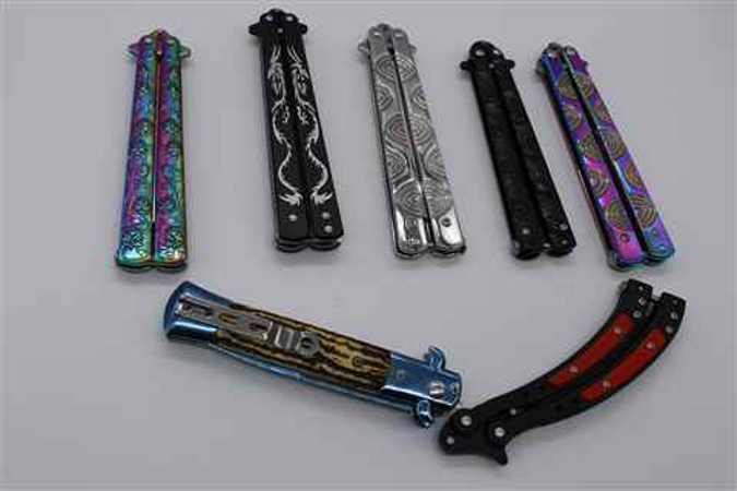 Picture of Knife Gun Shape-Butterfly