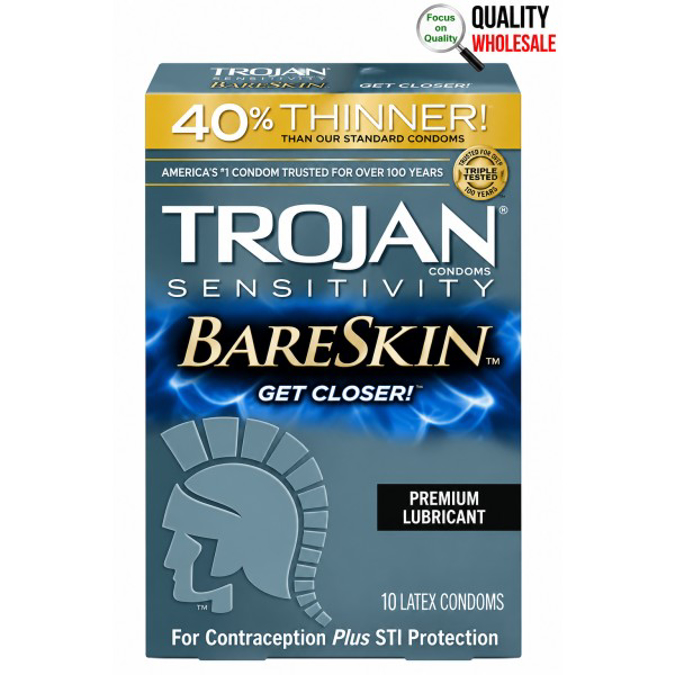 Picture of Trojan C-BareSkin Premium Gray-6ct