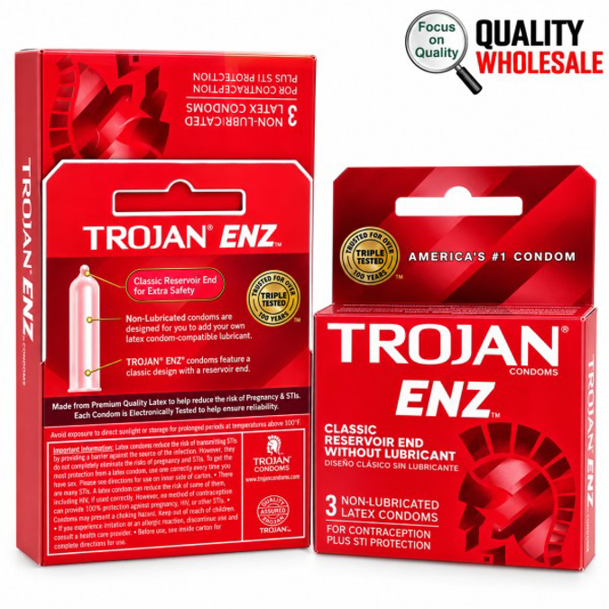 Picture of Trojan C-ENZ Non Lubricated - 6ct