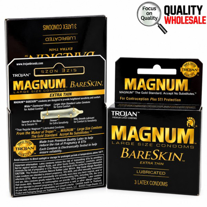 Picture of Trojan C-Magnum BareSkin Lub-6ct