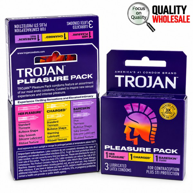 Picture of Trojan C-Pleasure Pack-6ct
