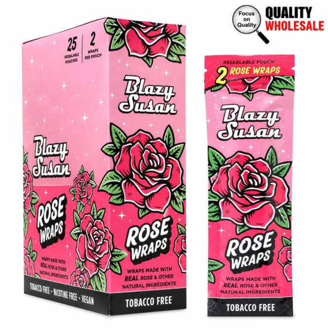 Picture of Blazy Susan Rose Wraps 2ct 25pk