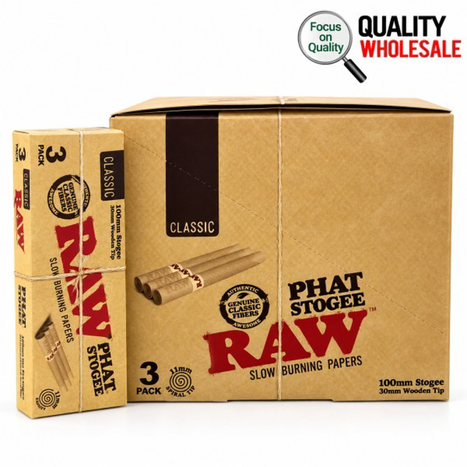 Picture of Raw Tip - Phat Stogee 11mm 3ct 8pk