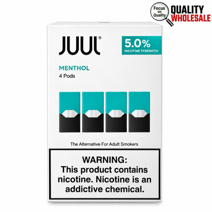Picture of Juul Menthol 4 Pack 5 pcnt