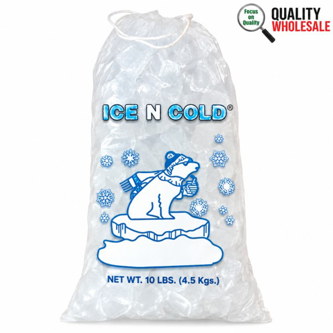 Picture of Ice Bag 10 lbs with String 10