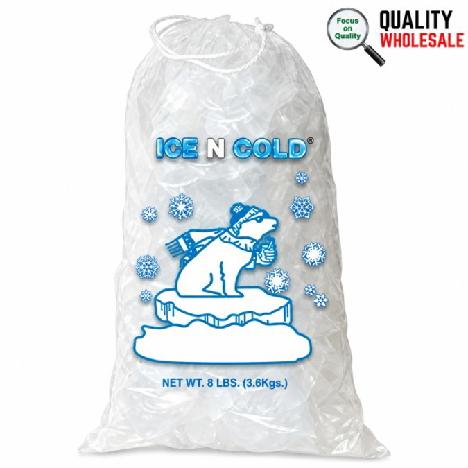Picture of Ice Bag 8LB w String - 500ct
