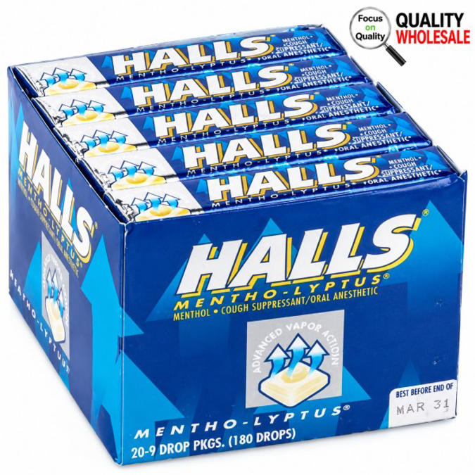 Picture of Halls Menthol Imp. 21ct