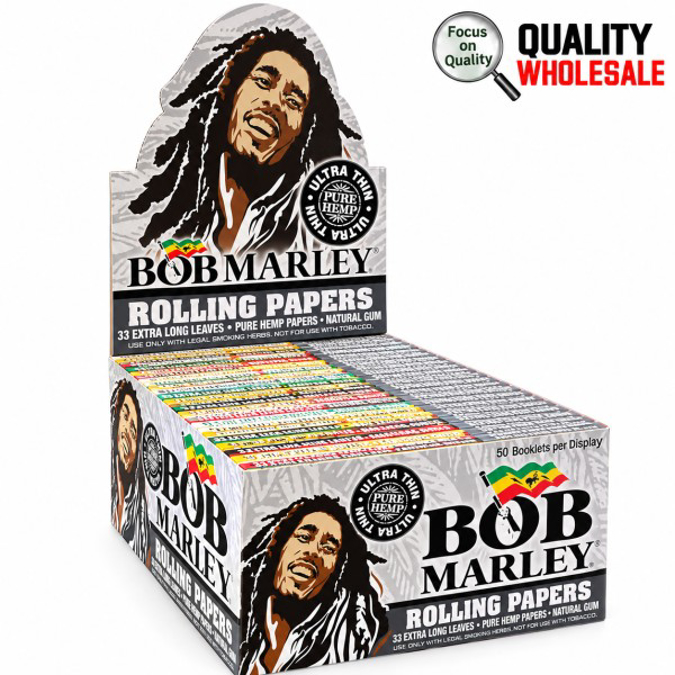 Picture of Bob Marley Papers -UT King w 33 Tips 50pk