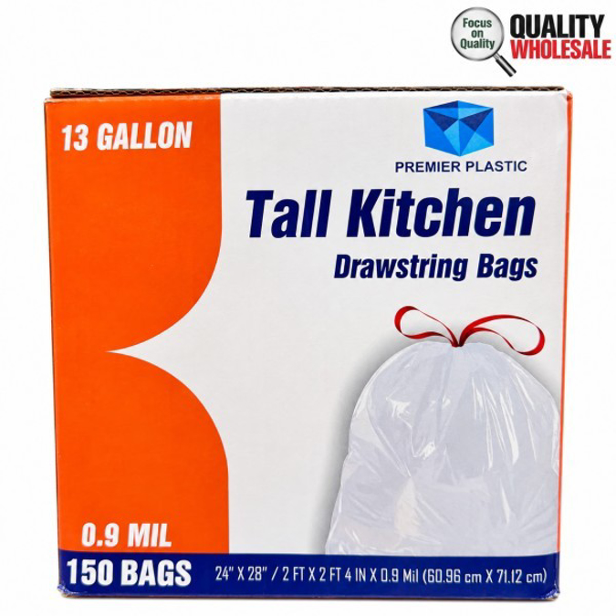 Picture of Can Liner 13gl Kitchen Bags 150ct
