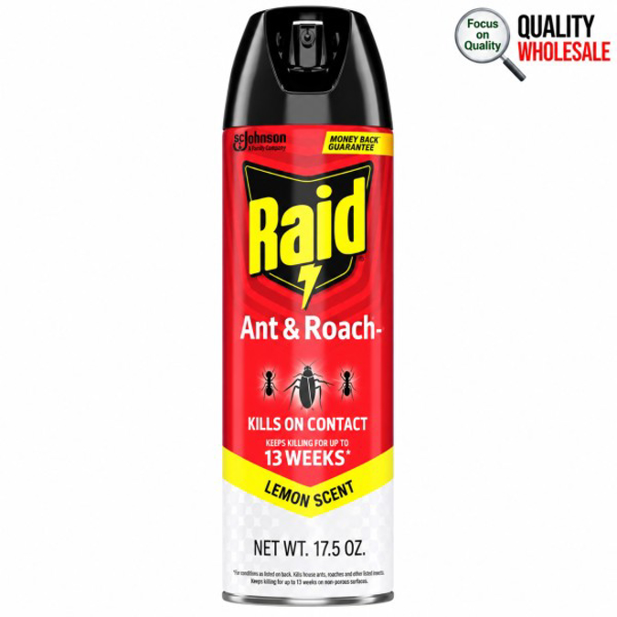 Picture of Raid Ant & Roach-Lemon Scent 17.5oz