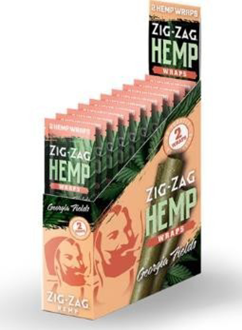 Picture of Zig-Zag Hemp Wraps-Georgia Fields 2ct 25pk