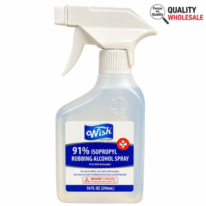 Picture of Wish Rubbing Alcohol Spray 10 fl Oz