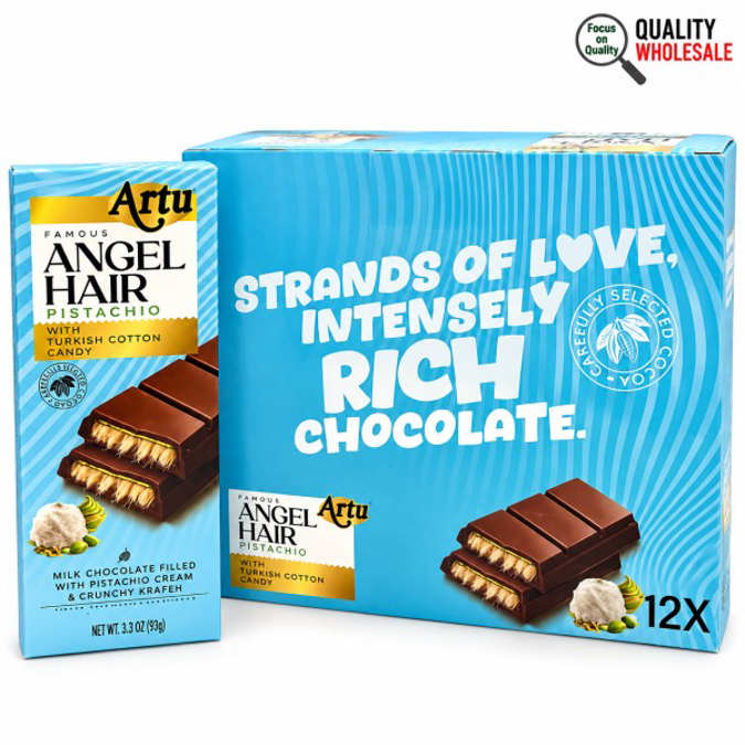 Picture of Dubai Chocolate Angel Hair-Milky 80g 12pk