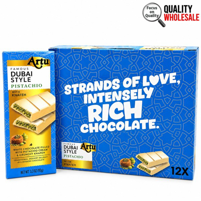 Picture of Dubai Chocolate Artu-White 100g 12pk
