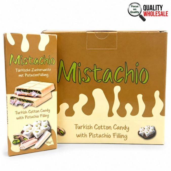 Picture of Dubai Chocolate Mistachio- white 80g 12pk