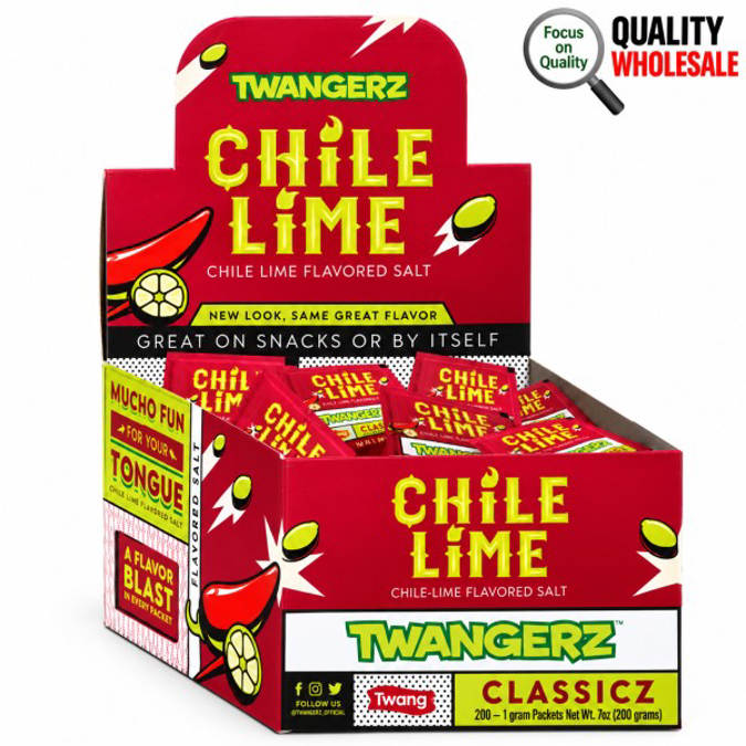 Picture of Twang Salt Pack 200ct-1g-Chili Lime