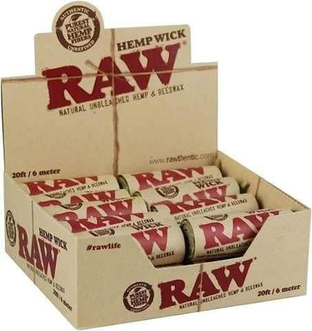 Picture of Raw Hemp Wick 20ft 6m 20ct