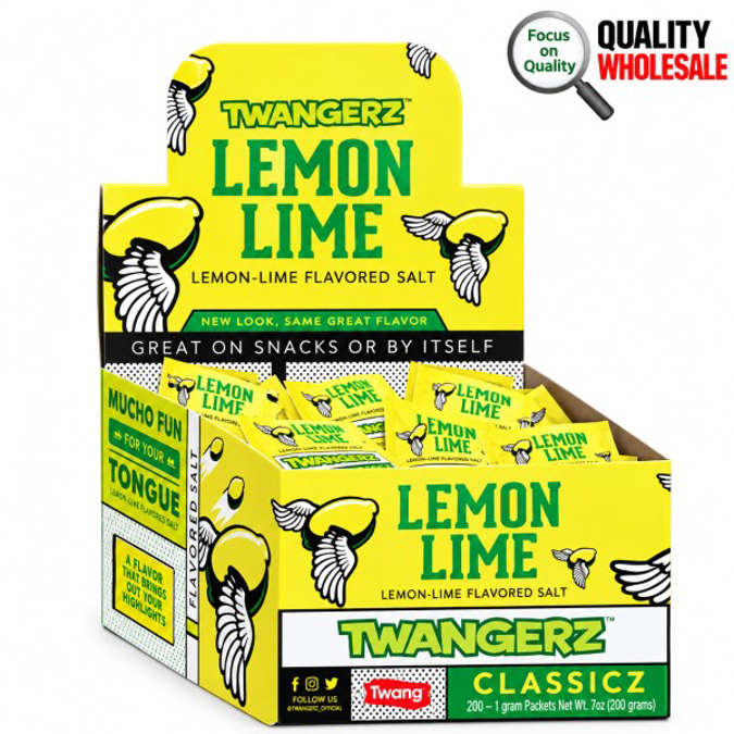 Picture of Twang Salt Pack 200ct-1g-Lemon Lime